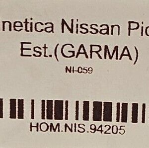 NI-059 Homocinetica Nissan PickUp 6 Cil.28/27 Est.(GARMA)
