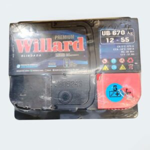 UB670-2105 BATERIA WILLARD DERECHA BLINDADA (12X55)