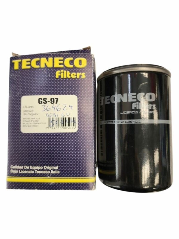 GS97 FILTRO COMBUSTIBLE DIESEL SCANIA 113/112
