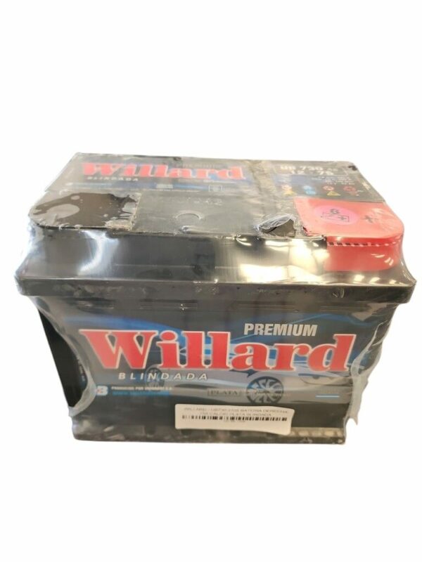 UB720-2105 BATERIA WILLARD DERECHA CALCIO PLATA BLINDADO 12X70 - Imagen 3