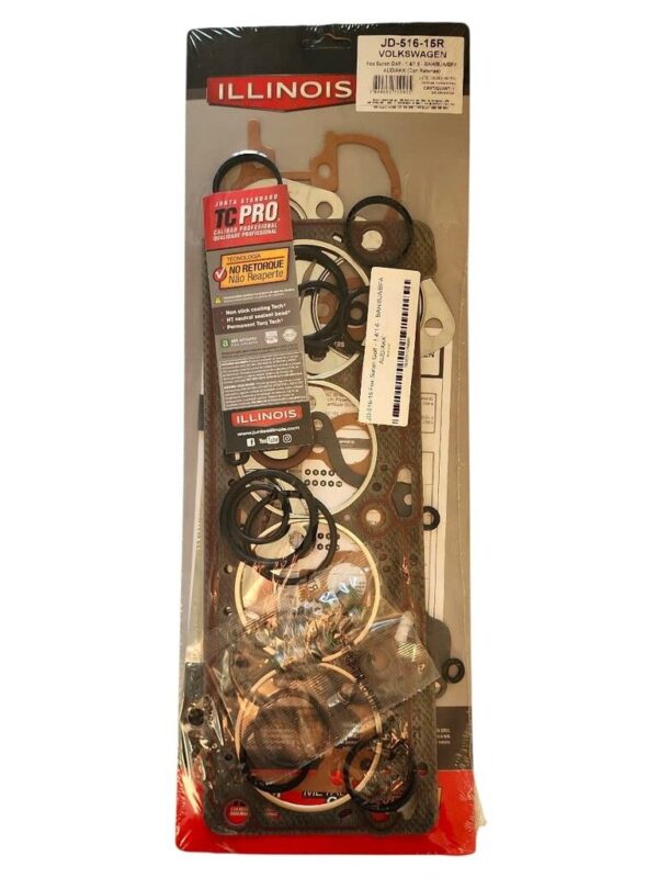 JD-516-15R JUEGO DE DESCARBONIZACION VOLKSWAGEN Fox Suran Golf - 1.4/1.6 - BAH/BJA/BPA AUD/AKK (Con Retenes)