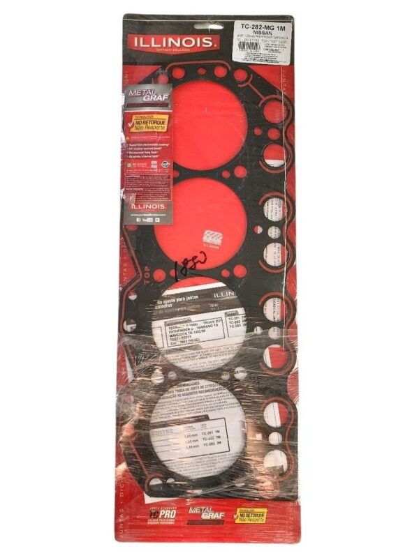 TC-282-MG 1M JUNTA TAPA DE CILINDROS NISSAN (Esp 1,25mm) Pathfinder Terrano 4 Cil. - 2.5/2.7/3.0 - TD27/TD27T Diesel (11044/43600/01/02/03)